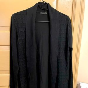 Long Black Cardigan